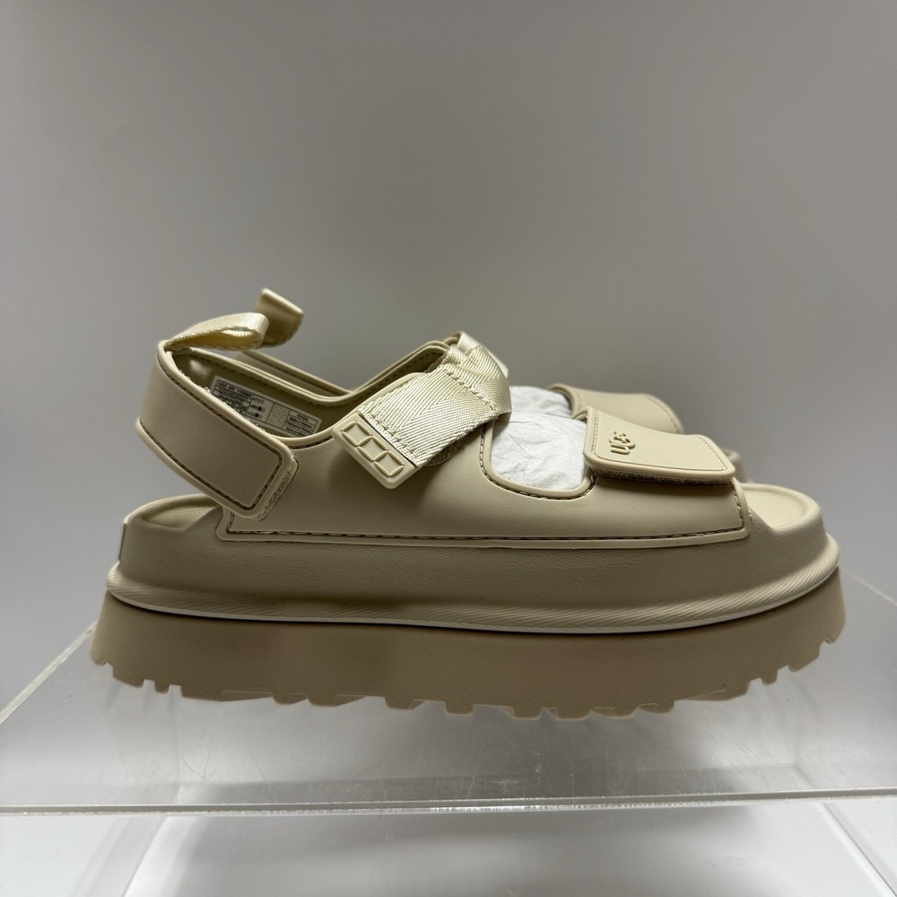 Brand New UGG Goldenglow Sandals Sea Salt 1152685-SSAL Straps Women's Size 8